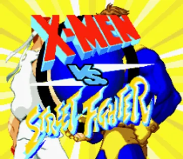 X-Men vs. Street Fighter (World) (Unl) (Pirate) screen shot title